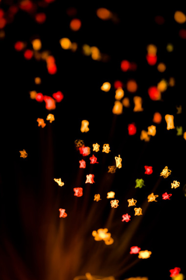 抽象假日燈光背景