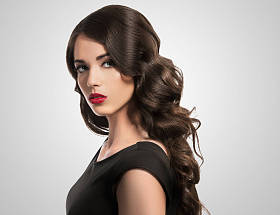 年轻美丽的女人, 魅力肖像图片