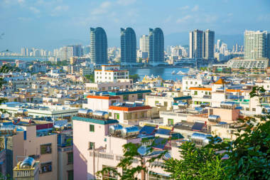 三亚城市全景, 城市的最高点, 凤凰岛