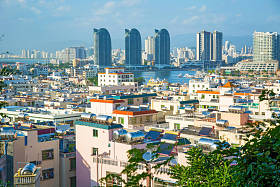 三亚城市全景, 城市的最高点, 凤凰岛