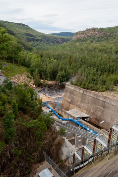 tallowa 大壩細(xì)節(jié)，袋鼠谷澳大利亞