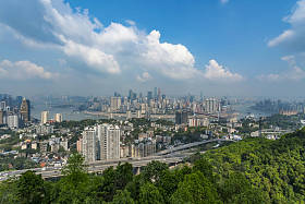 城市建筑与天际线图片