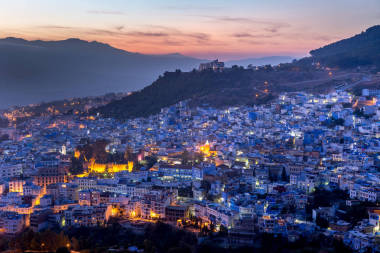 Chefchaouen 蓝色城市摩洛哥