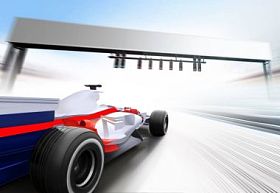 3d f1 方程式赛车插图