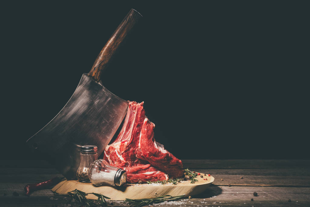 肉刀肉丝排骨木板