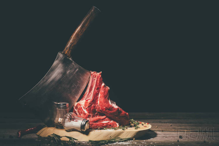 肉刀肉絲排骨木板