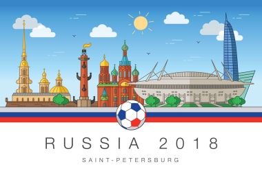 圣彼得堡世界杯2018景點圖片