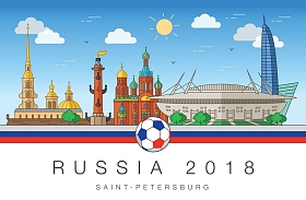 圣彼得堡世界杯2018景点图片