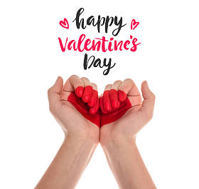 心脏符号的双手