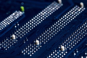 计算机主板选择焦点各种细节图片