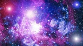 深空 art。宇宙中的星系、星云和恒星。由 Nasa 提供的这幅图像的元素