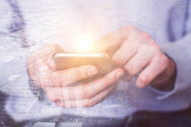 小工具和通信概念照片