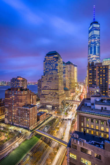 更低的曼哈顿天际线