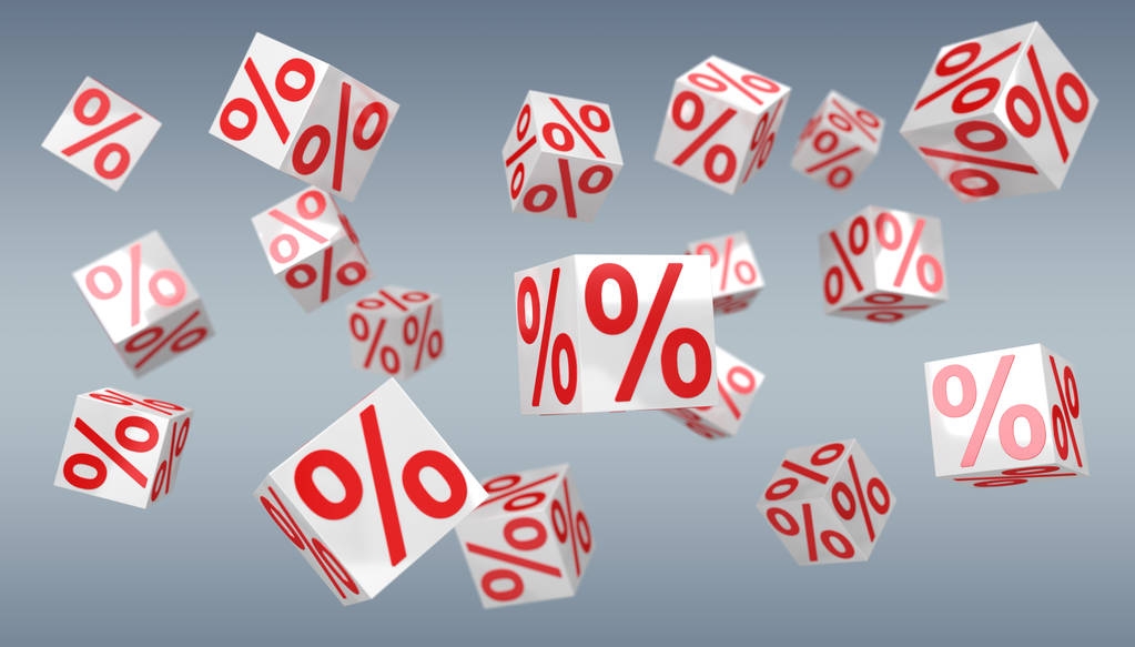 孤立的销售数字图标 3d 渲染 孤立的销售数字图标 3d 渲染