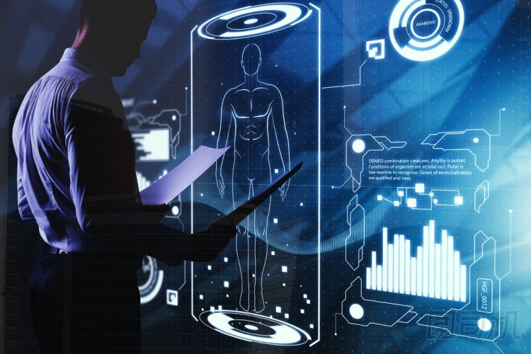 商人與醫(yī)療保健屏幕