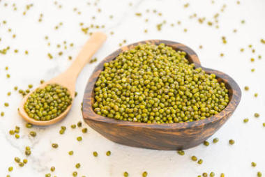 木碗綠豆-健康 nutririon 食品概念風(fēng)