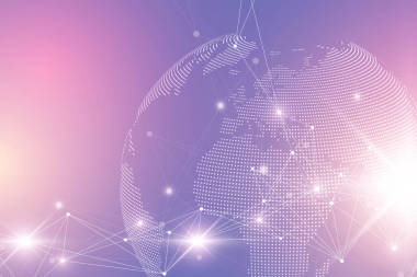 大數(shù)據(jù)復(fù)雜的世界。圖形抽象背景交流。透視背景的深度。具有化合物的虛擬最小數(shù)組。數(shù)字?jǐn)?shù)據(jù)可視化。矢量插圖大數(shù)據(jù)