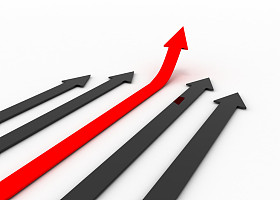 箭头领导理念图片