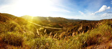 日落時(shí)山