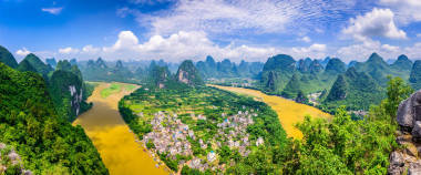 中國桂林喀斯特山區(qū)