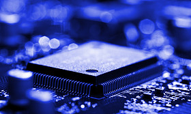 电路板上芯片图片