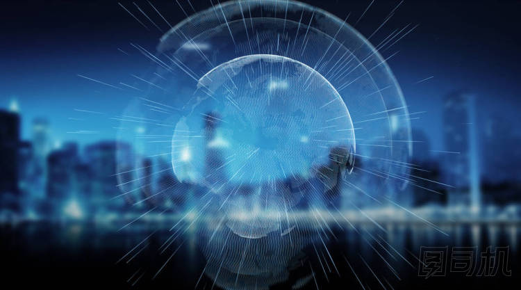 連接系統(tǒng)全球世界觀3d 渲染