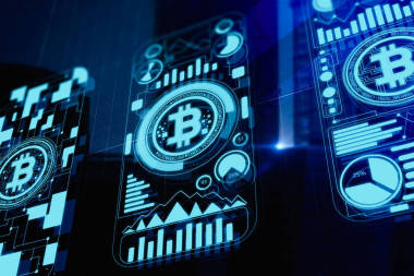 創(chuàng)造性的比特幣紋理 圖片