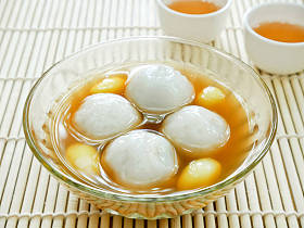 甜糯米丸照片