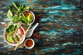 越南人soup pho bo