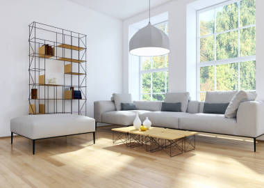 现代内饰3d 渲染插图图片