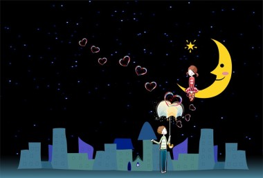 恋人男孩和女孩图片