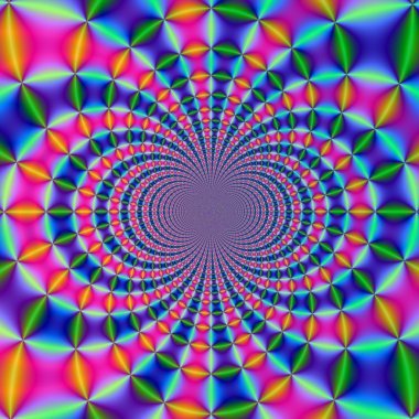 分形移交逃犯的彩色抽象背景