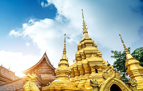 西双版纳金塔图片