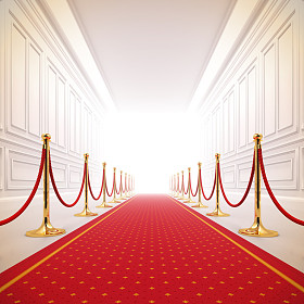 成功光的红地毯路径