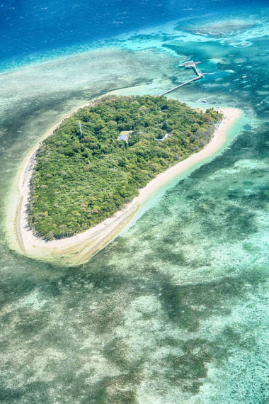 從澳大利亞高的珊瑚礁和島嶼自然公園, 天堂的概念