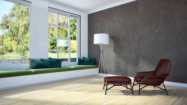 現(xiàn)代明亮的內(nèi)飾3d 渲染插圖