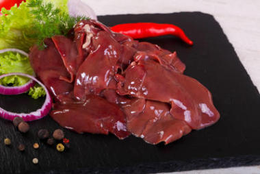 烹饪原料鸡肝图片