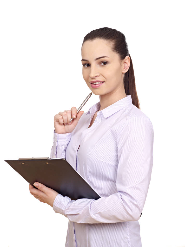 剪贴板中的女人照片 剪贴板中的女人照片