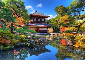 在京都银阁寺寺