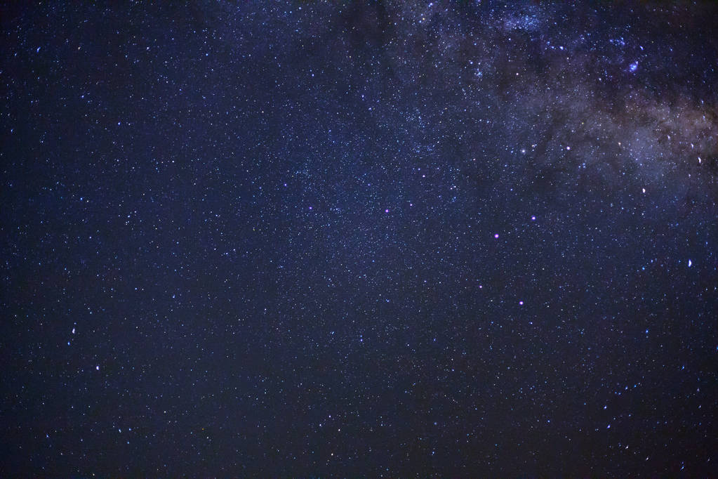 银河系恒星和空间在宇宙中的尘埃