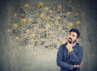 人们在脑海中创造商业计划