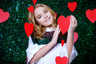 快樂的青春期少女