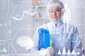 远程医疗健康概念的女性医生