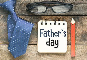 父亲节快乐贺卡