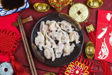 中國餃子新年食品, 春節(jié)食品傳統(tǒng)