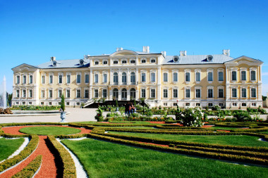 在拉脫維亞 rundale 宮