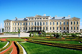 在拉脱维亚 rundale 宫