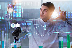 远程医疗健康概念与年轻医生