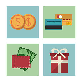 购物在线图标图片