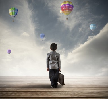 年輕的希望商人圖片